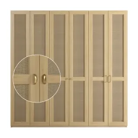 Rattan cabinet